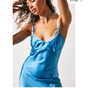 BNWOT Free People Right This Way Bias Slip Dress